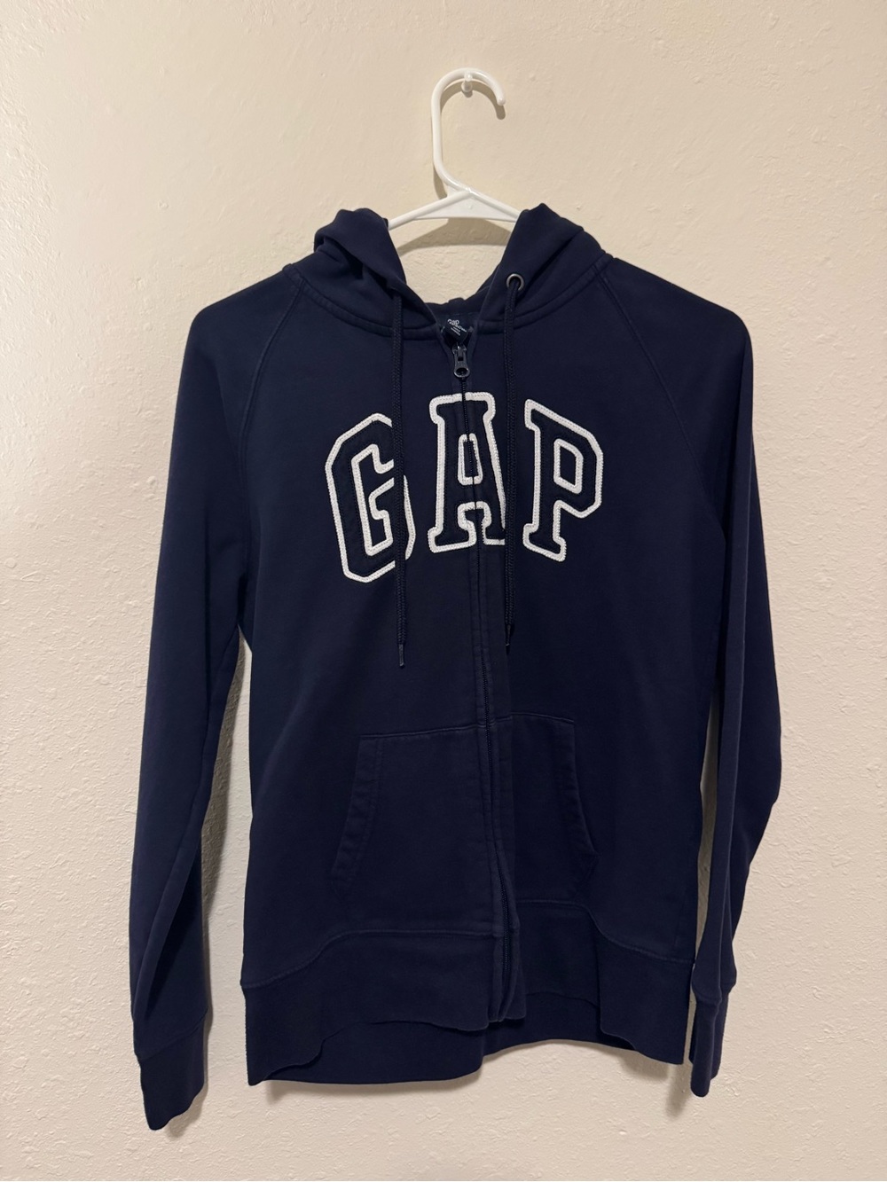 GAP Navy Full-Zip Hoodie with Logo